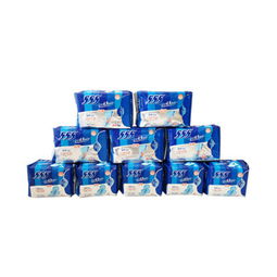 卫生巾组合装推荐 三五 健康全护加长日用超长夜用组合装10包