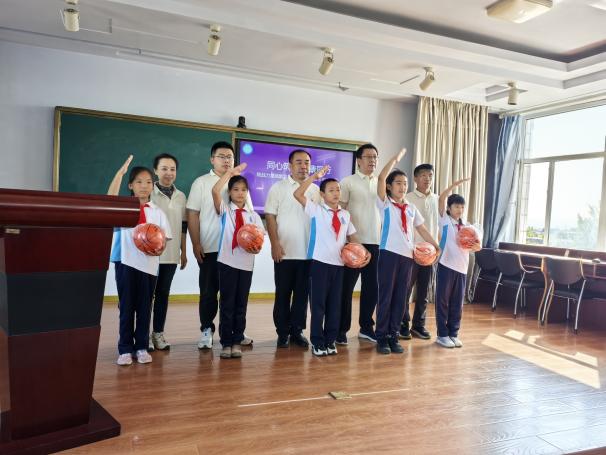 同心筑梦健康同行 留联会社会实践活动走进大薛乡中心校，传递健康关爱